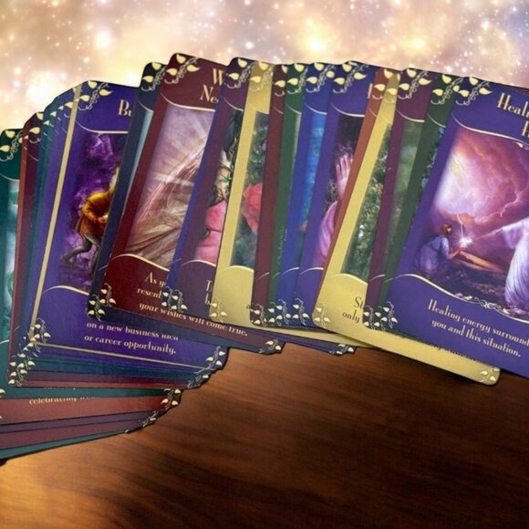 Magical Messages Fairies Oracle Cards Doreen Virtue OOP Unused Collector - Picture 1 of 6